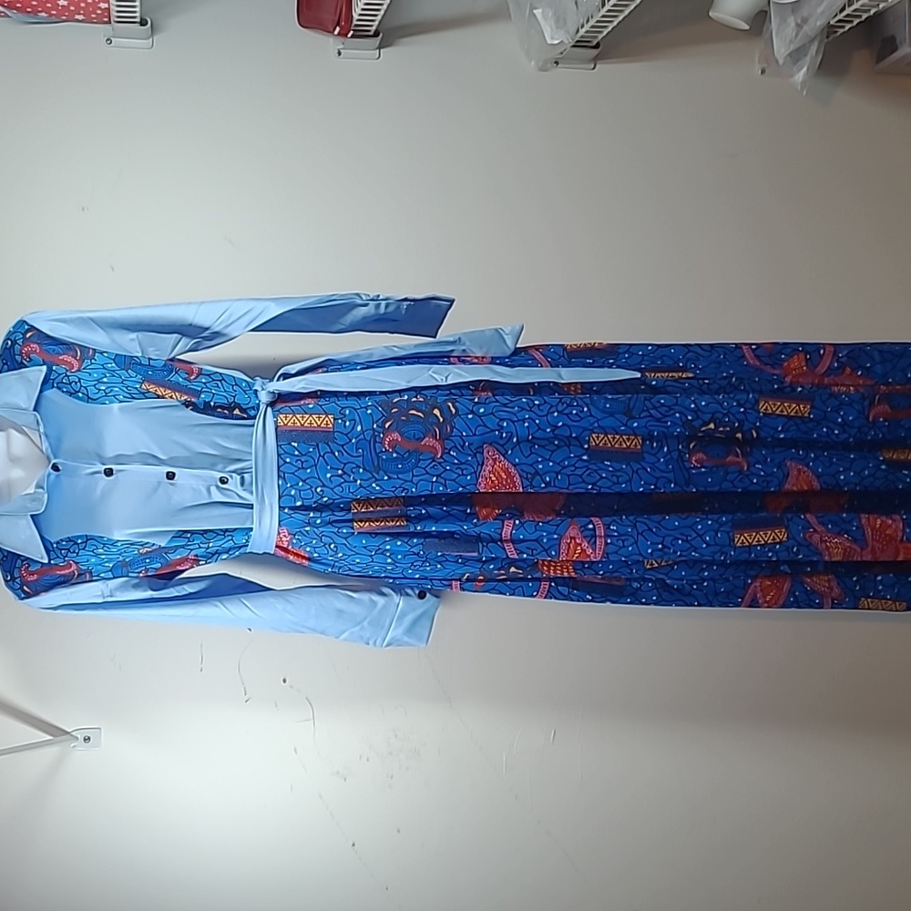 ABWIN Women's Long Sleeve Maxi Dress - Picture 4 of 4